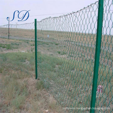 PVC Coated Chain Link Fence Direct Sale From Factory